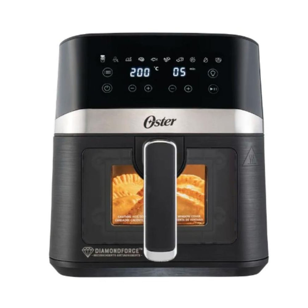 Freidora de Aire DIGITAL OSTER 4L DiamondForce Negro