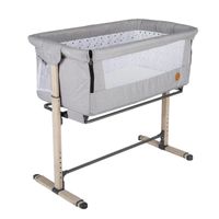 Cuna Colecho Para Bebé Infanti Dormir Mejor Juntos Gris