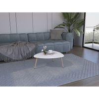 Mesa De Centro Baja Narvik - Blanco