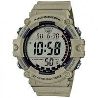 Reloj Casio AE-1500WH-5AV Digital Cronometro Alarma Fecha Luz Beige Militar