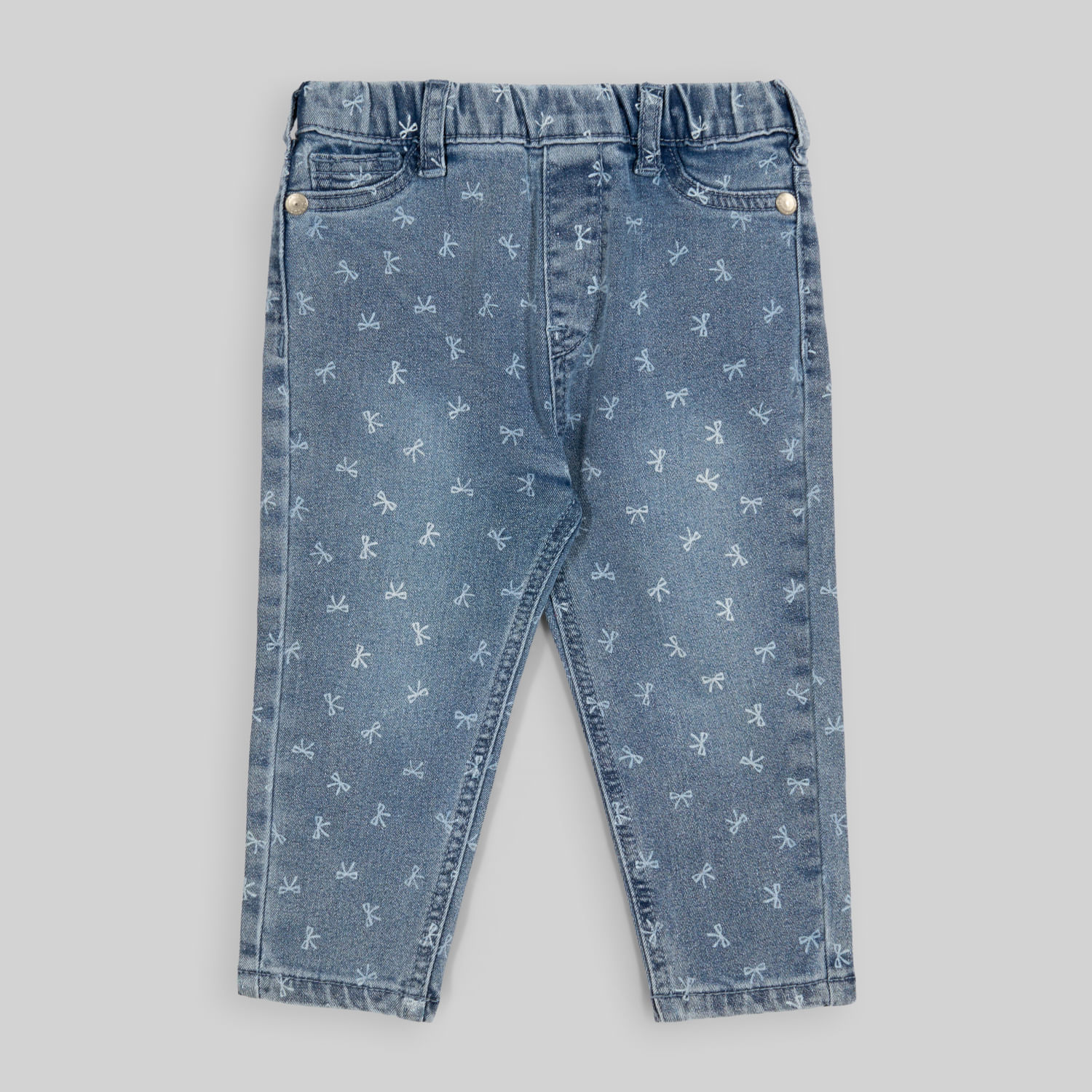Jean Para Bebe Niña Baby Circus Print W