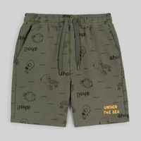 Short Para Niño Circus French Aop W