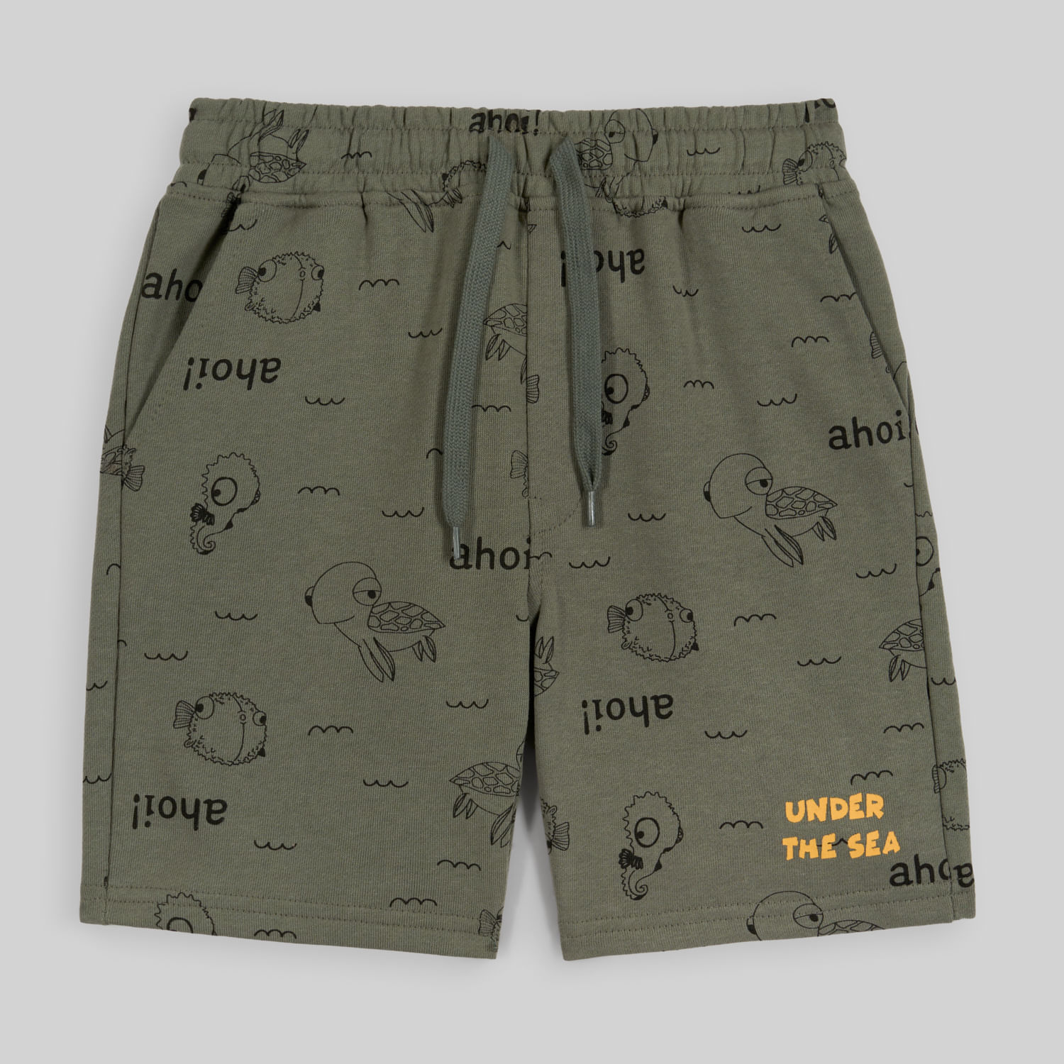 Short Para Niño Circus French Aop W