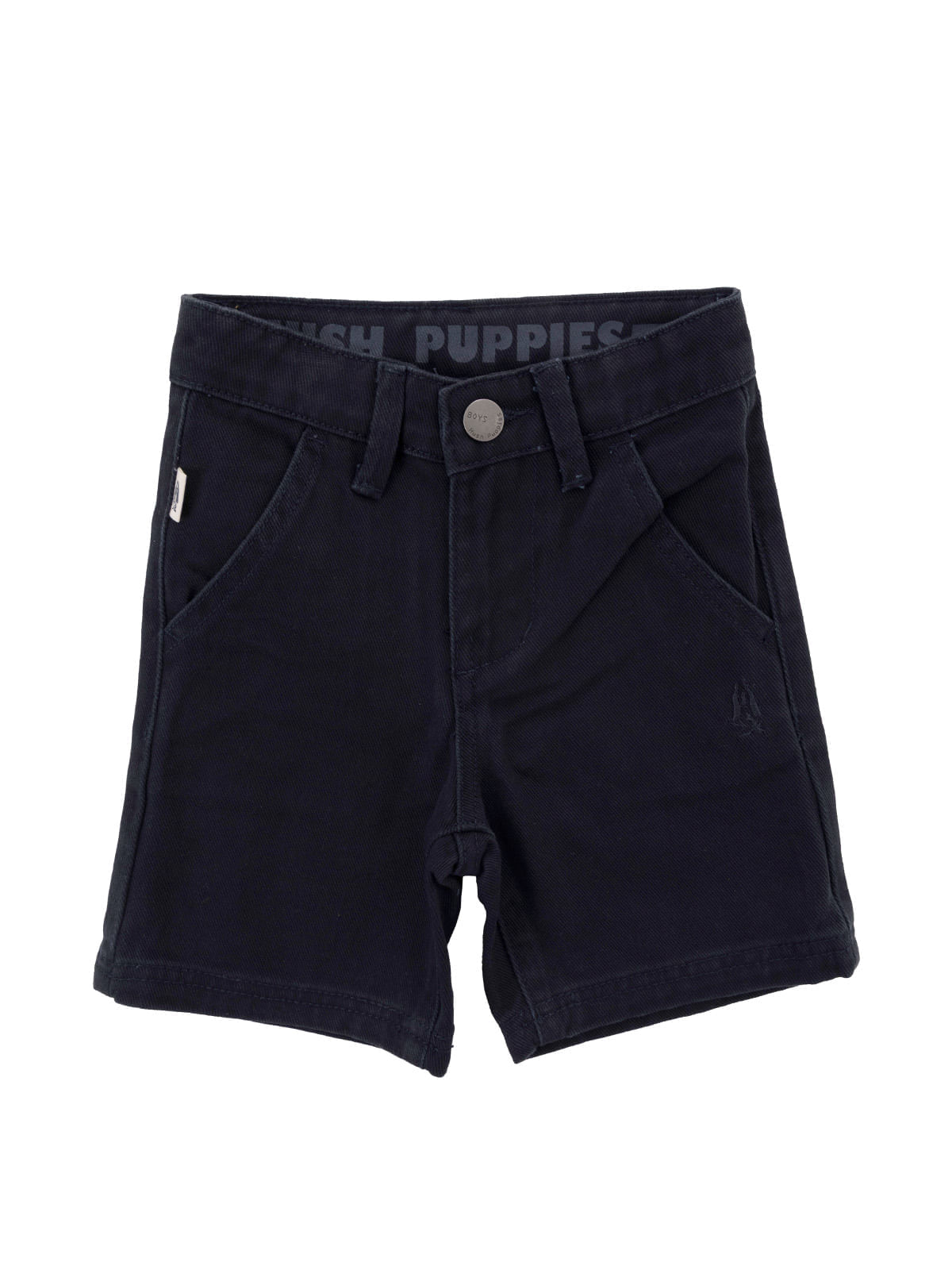 Short Para Niño Algodón Clasico Navy Hush Puppies Kids