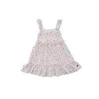 Vestido Para Niña Viscosa Amelia Blanco Hush Puppies Kids
