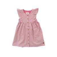 Vestido Para Niña Algodón Alezia Rosado Hush Puppies Kids