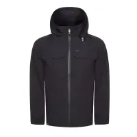Casaca Fibras Recicladas Para Hombre Ventura Azul Rockford