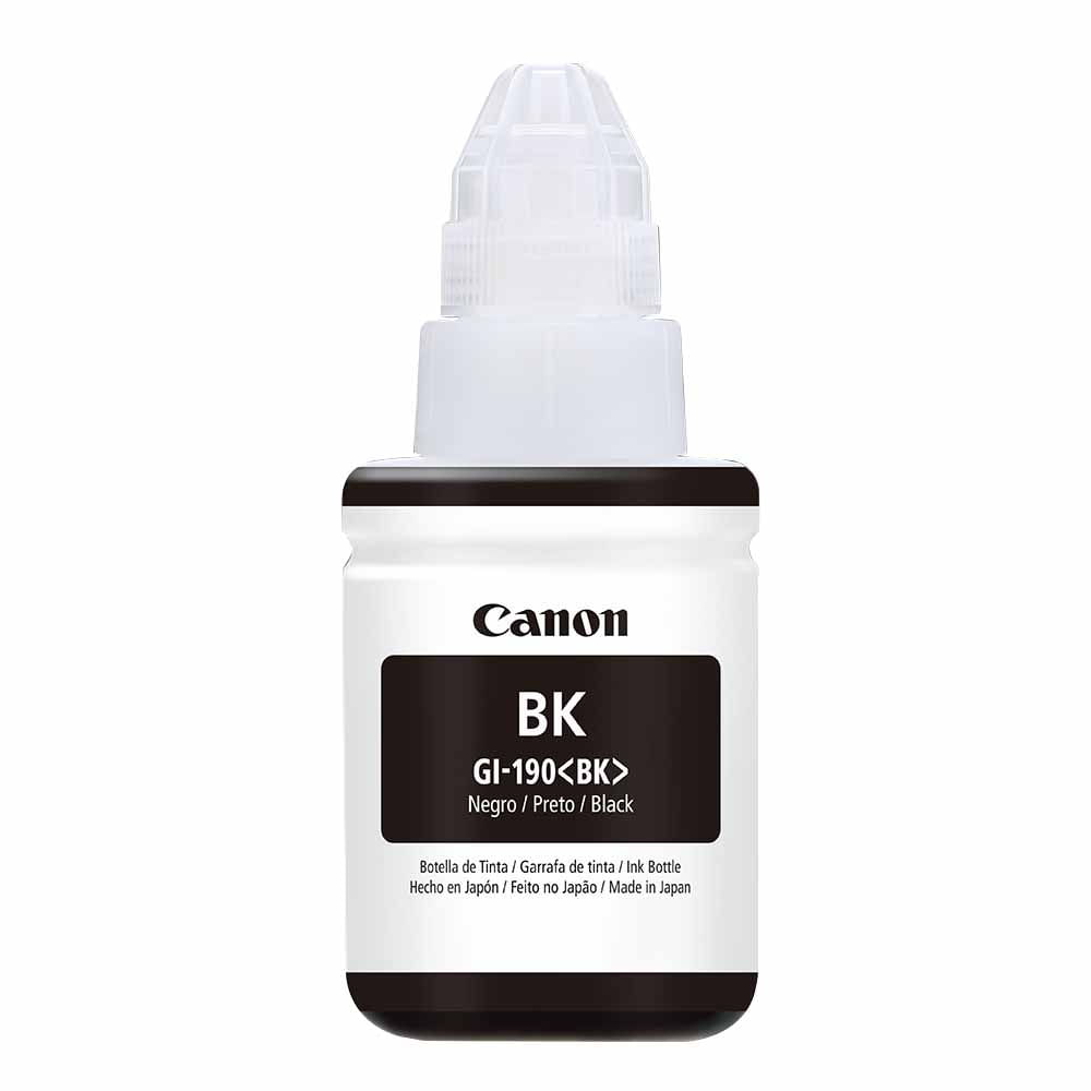 Tinta en Botella CANON GI-190 Negro