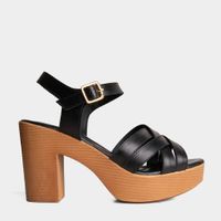 Sandalias Casuales Top Model Mujeres Tmo-Bk00002 Cuero