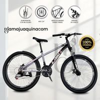 Bicicleta Deportiva Aro 24 «LIMIT» Edición Limitada Gris