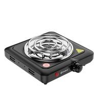 Cocina Eléctrica 1 Hornilla HP1000 Negro -  OFERTA!