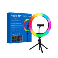 ARO DE LUZ LED 45CM 18 + RGB