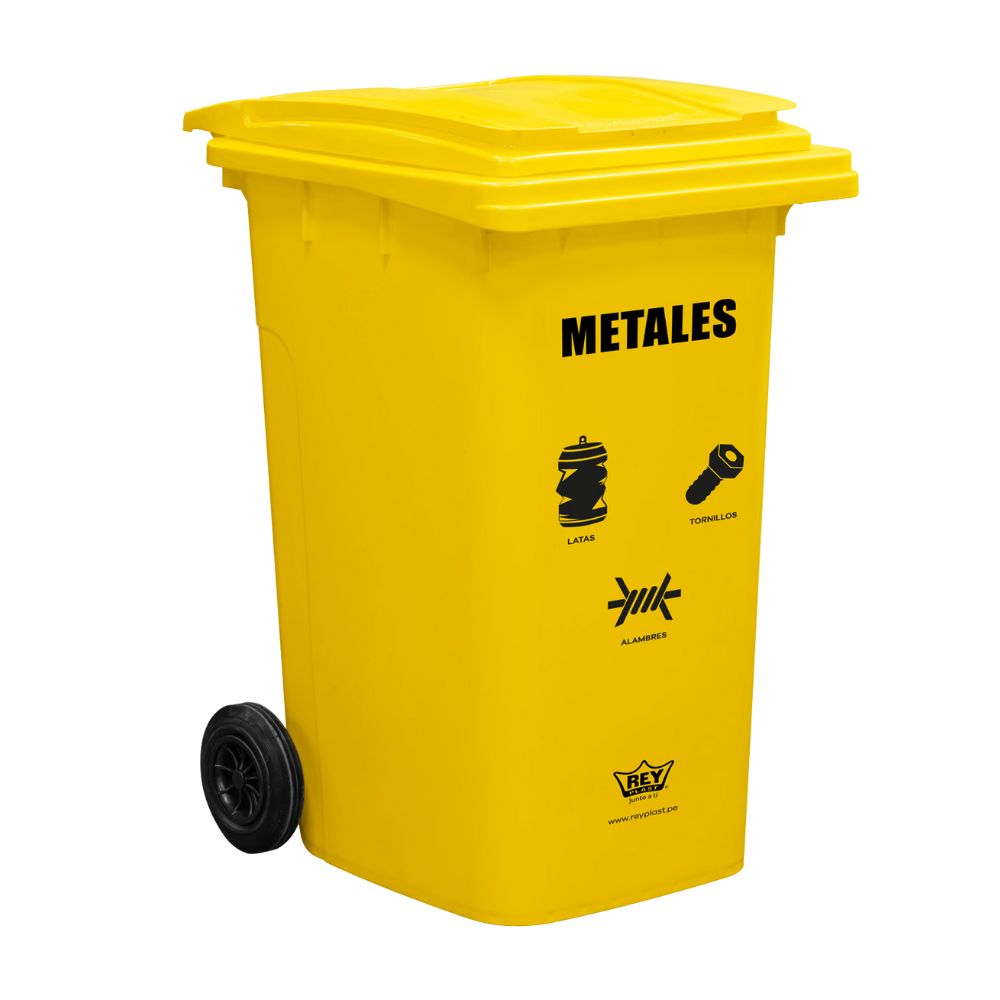 Tacho recolector 239 litros Metales