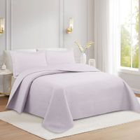 Cubrecama Pv26 Pinsonic Lila 2 Plazas