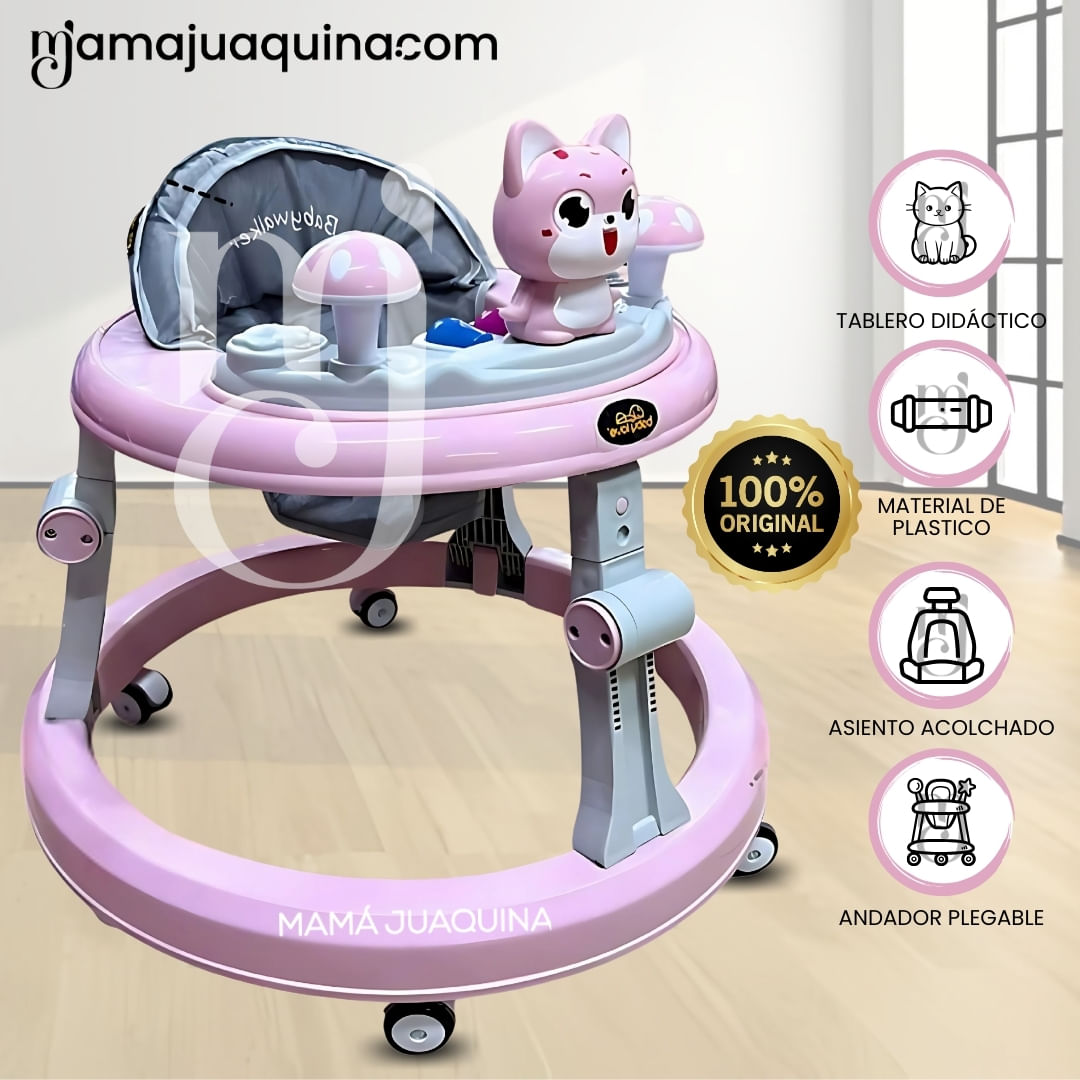 Andador Plegable «MICHI KAWAII» Edición Limitada Rosa