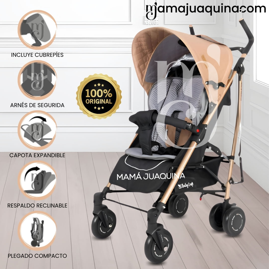 Coche Bastón Deportivo «IT´S BERLIN» Beige