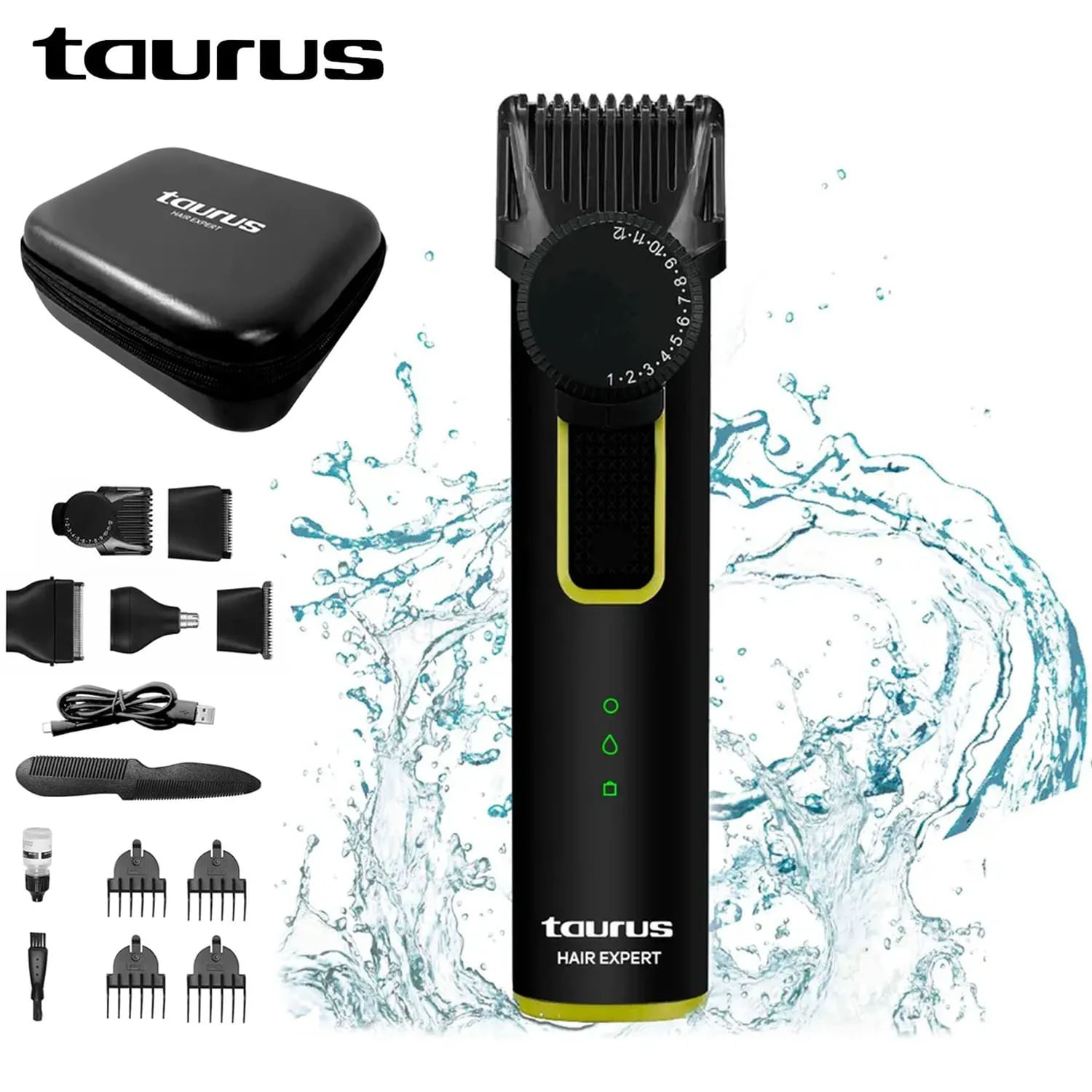 Cortadora de Cabello 9 en 1 Taurus Mod. Hair Expert