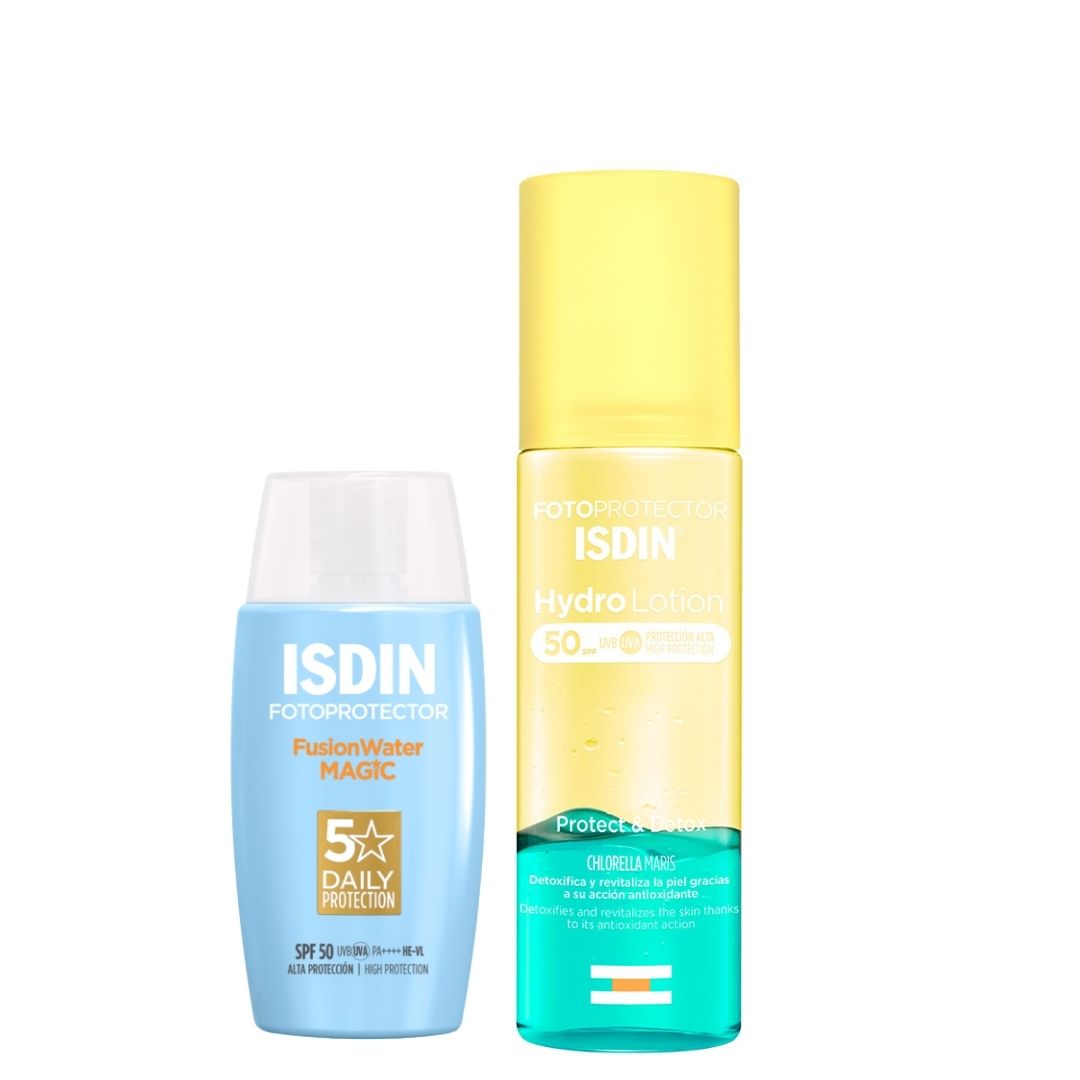 Pack ISDIN Hydro Lotion + Fusion Water Magic