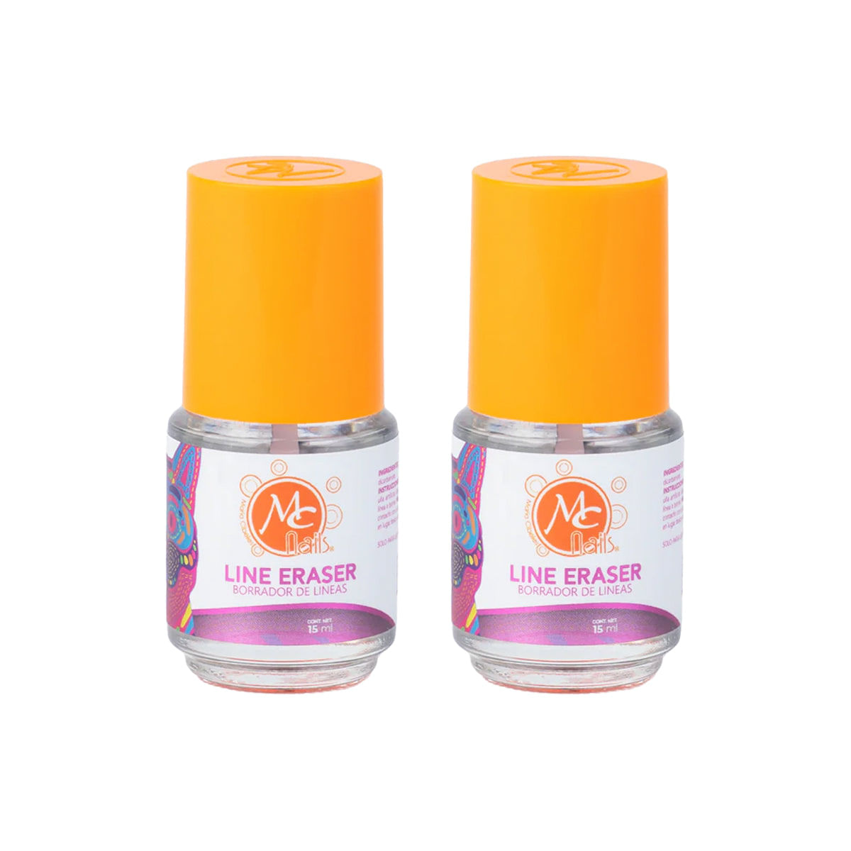 Liner Eraser (Borrador De Lineas) 15Ml - Mc Nails 2 Unid