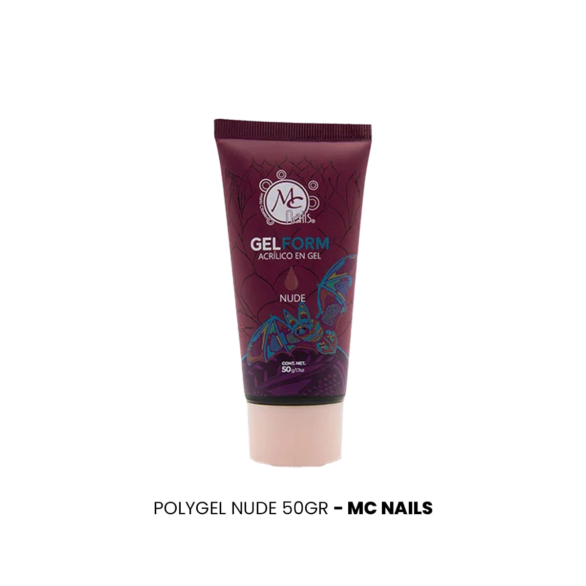 Polygel Nude 50Gr - Mc Nails