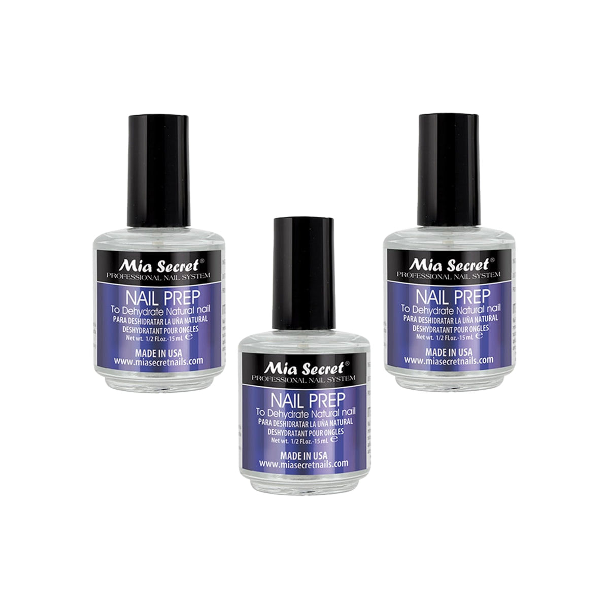 Mia Secret Nail Prep Ph Balance 15Ml - 3 Unid