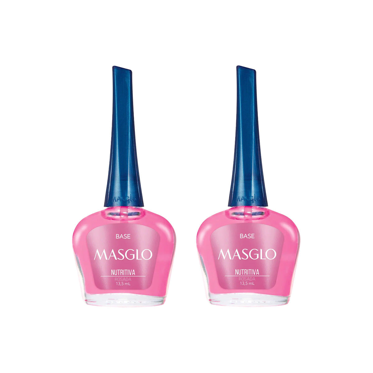 Masglo Base Nutritiva Rosada 13,5Ml - 2 Unid