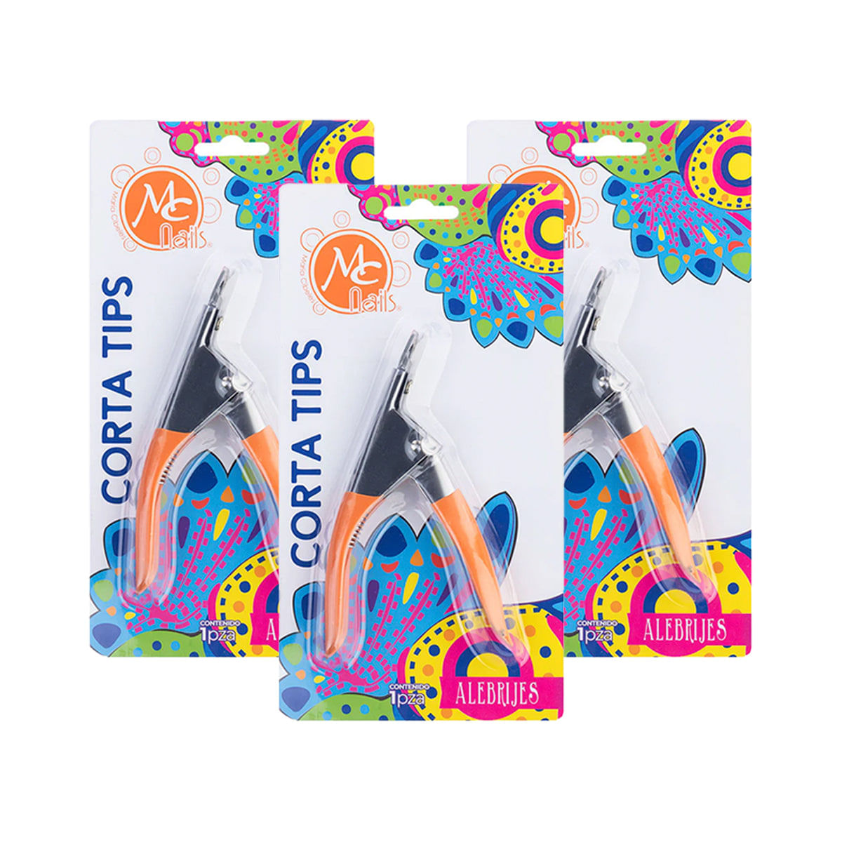 Corta Tips - Mc Nails 3 Unid