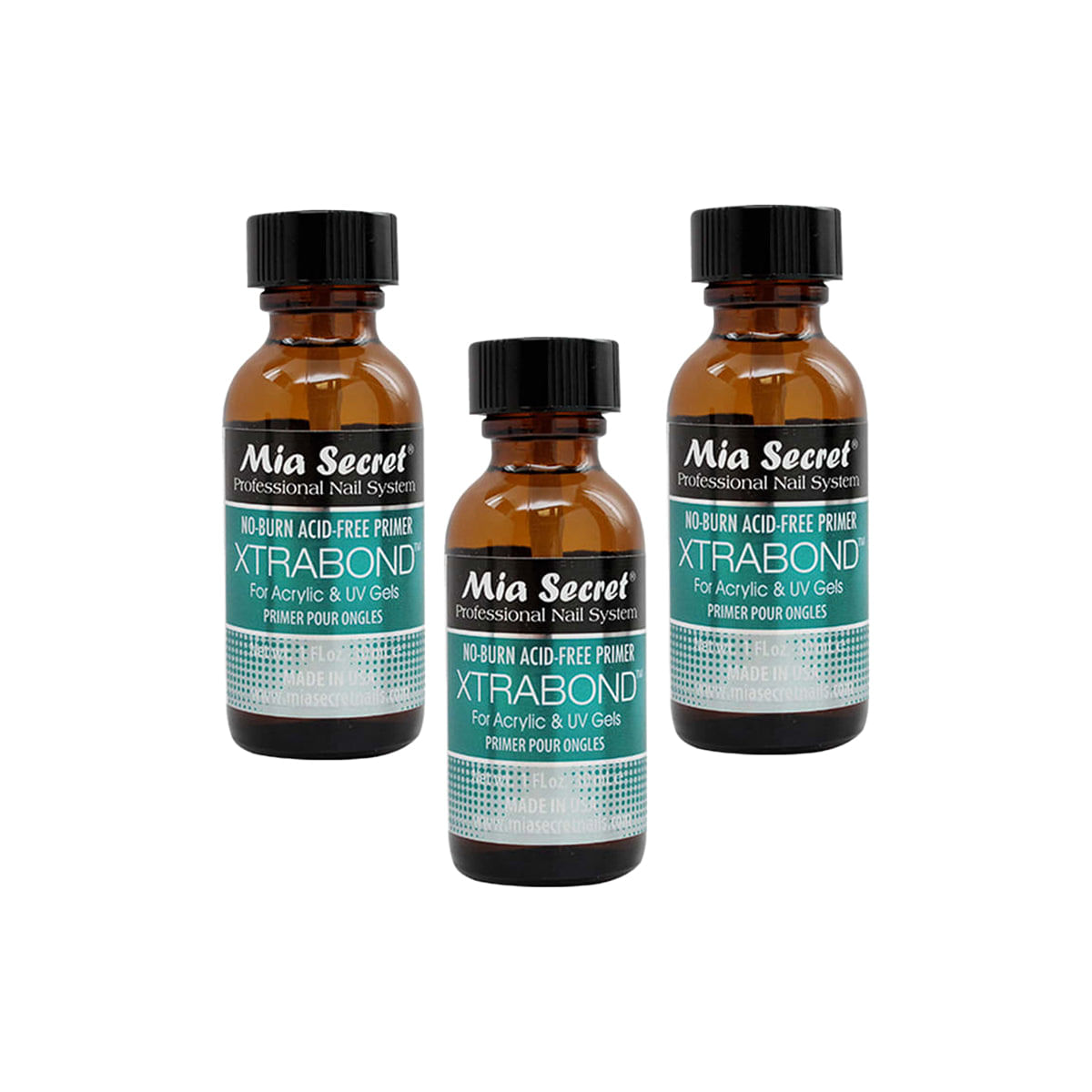 Mia Secret Xtrabond 1Oz - 3 Unid