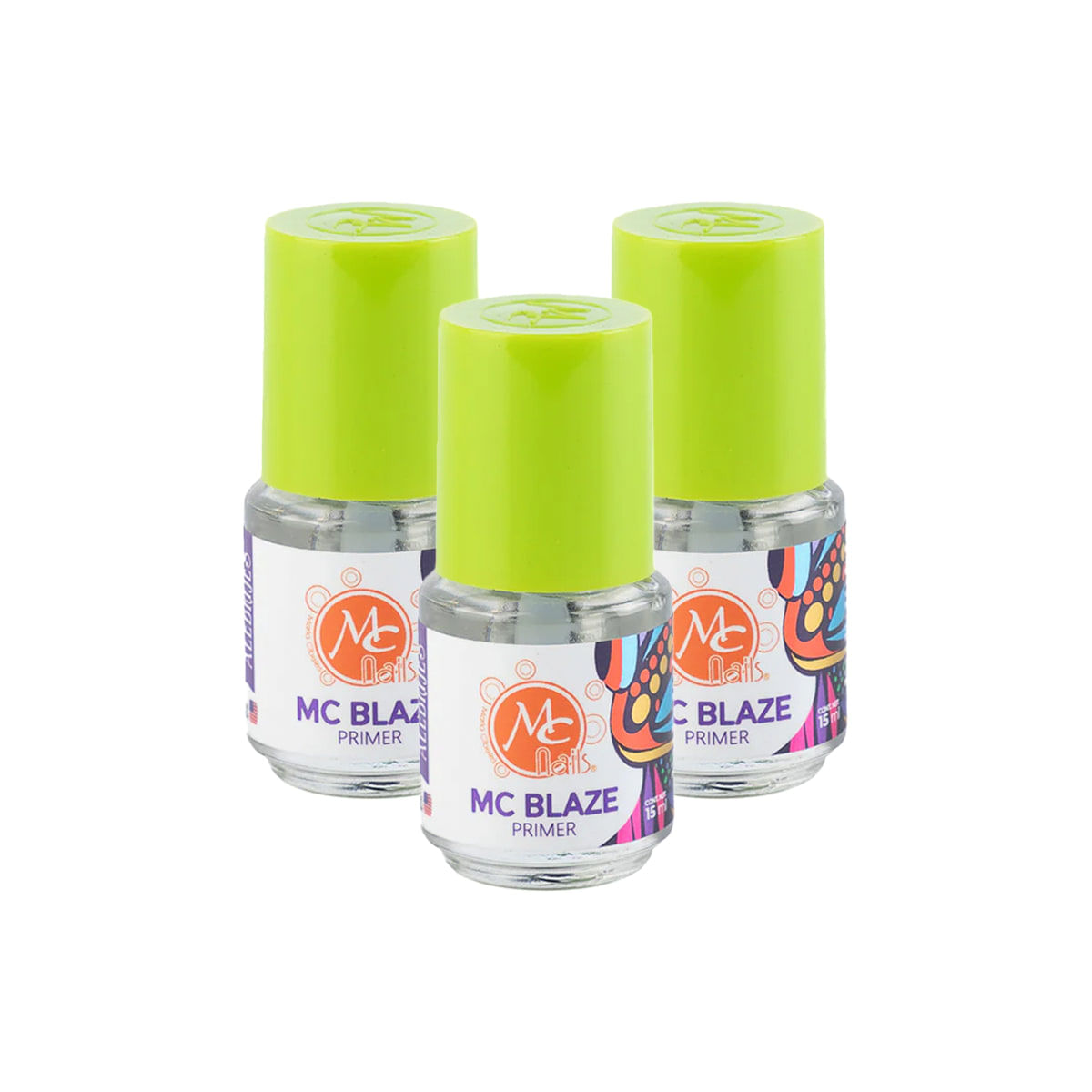 Primer Mc Blaze 15Ml - Mc Nails 3 Unid