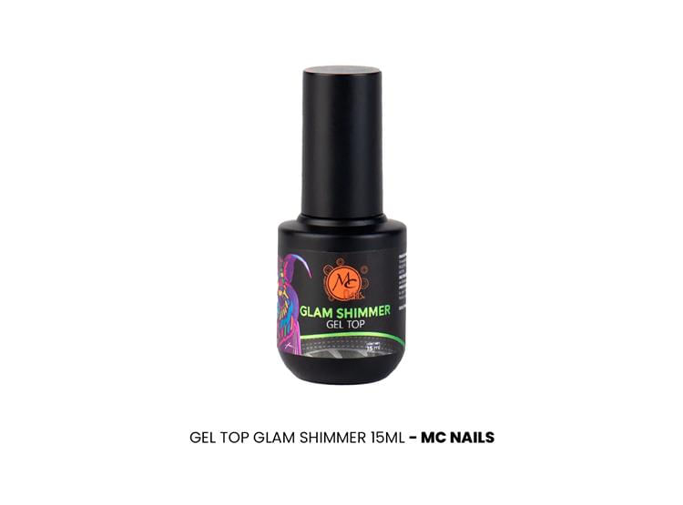 Gel Top Glam Shimmer 15Ml - Mc Nails