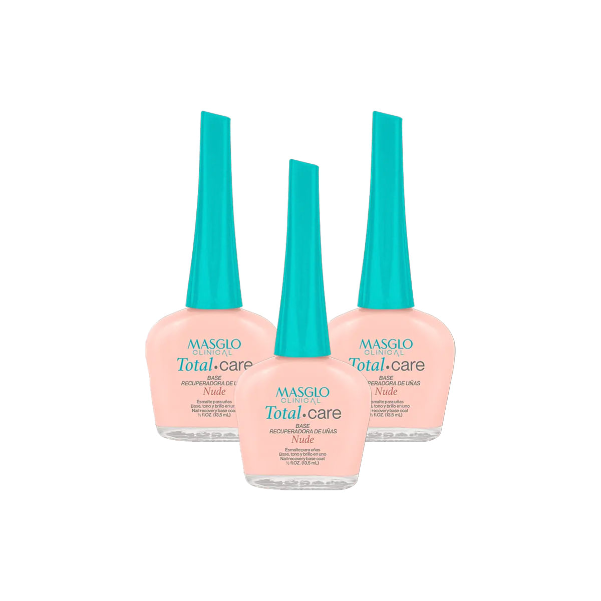 Masglo Clinical Total Care Base Nude 13,5Ml - 3 Unid