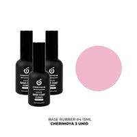 Cherimoya Base Rubber #4 15Ml - 3 Unid