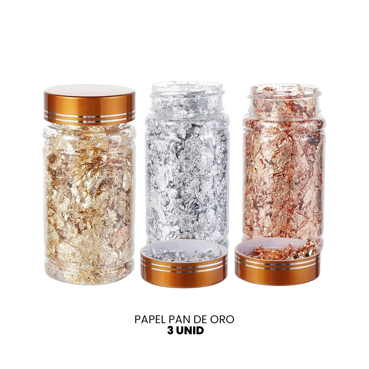 Papel Pan De Oro - 3 Unid