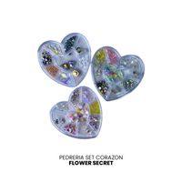Flower Secret Pedreira Set Corazon