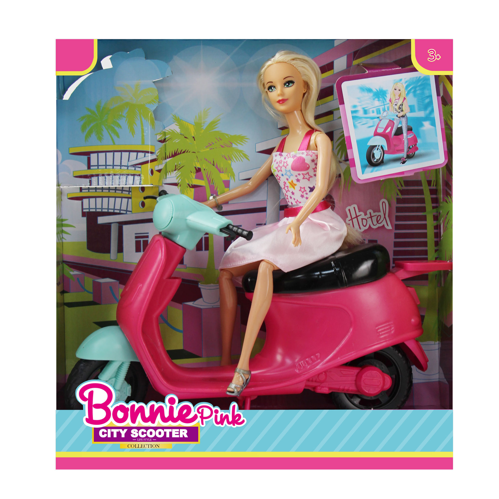 Riding Motorcycle B099 BONNIE PINK