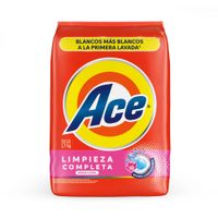 Detergente en Polvo ACE Limpieza Completa Floral Bolsa 1.7Kg