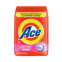 Detergente en Polvo ACE Limpieza Completo Floral Bolsa 4Kg