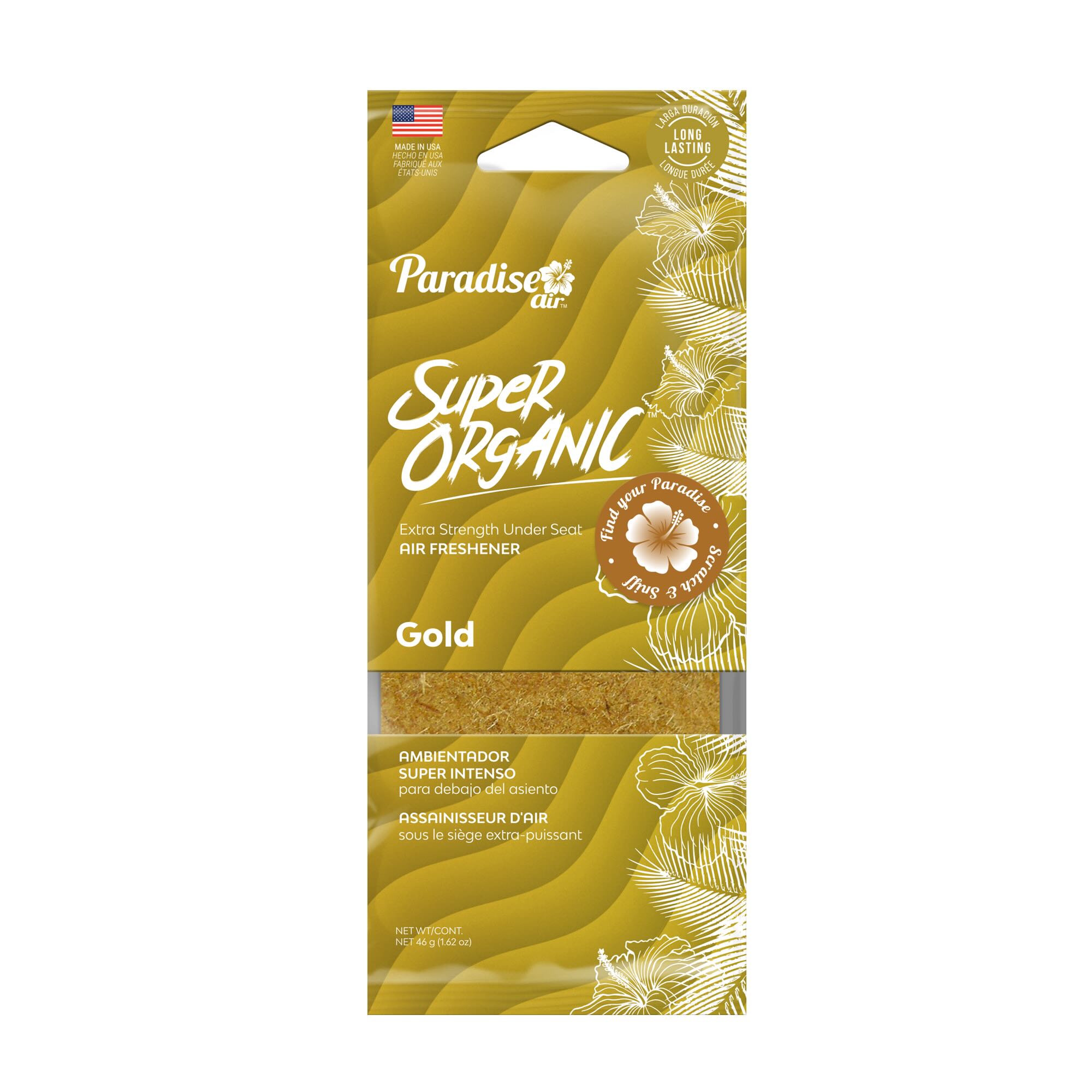Aromatizante ambiental super organic gold PARADISE
