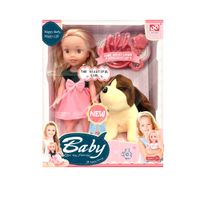 Muñeca con Mascota HUANGER 7172-1