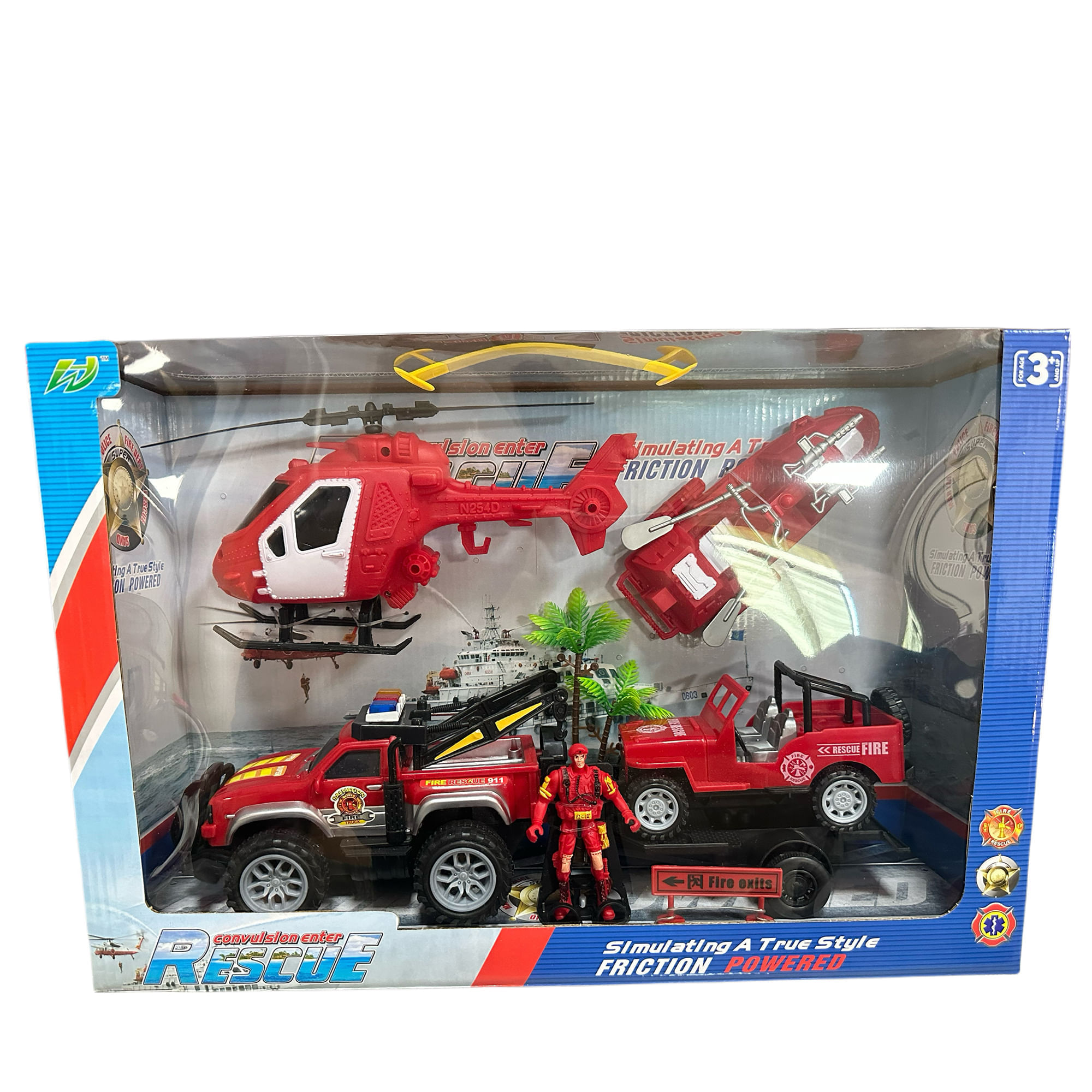 Playset Chico Fire Bs911-3104 BRIGHT BS911-3104