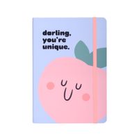 Libreta con liga Peach ARTESCO