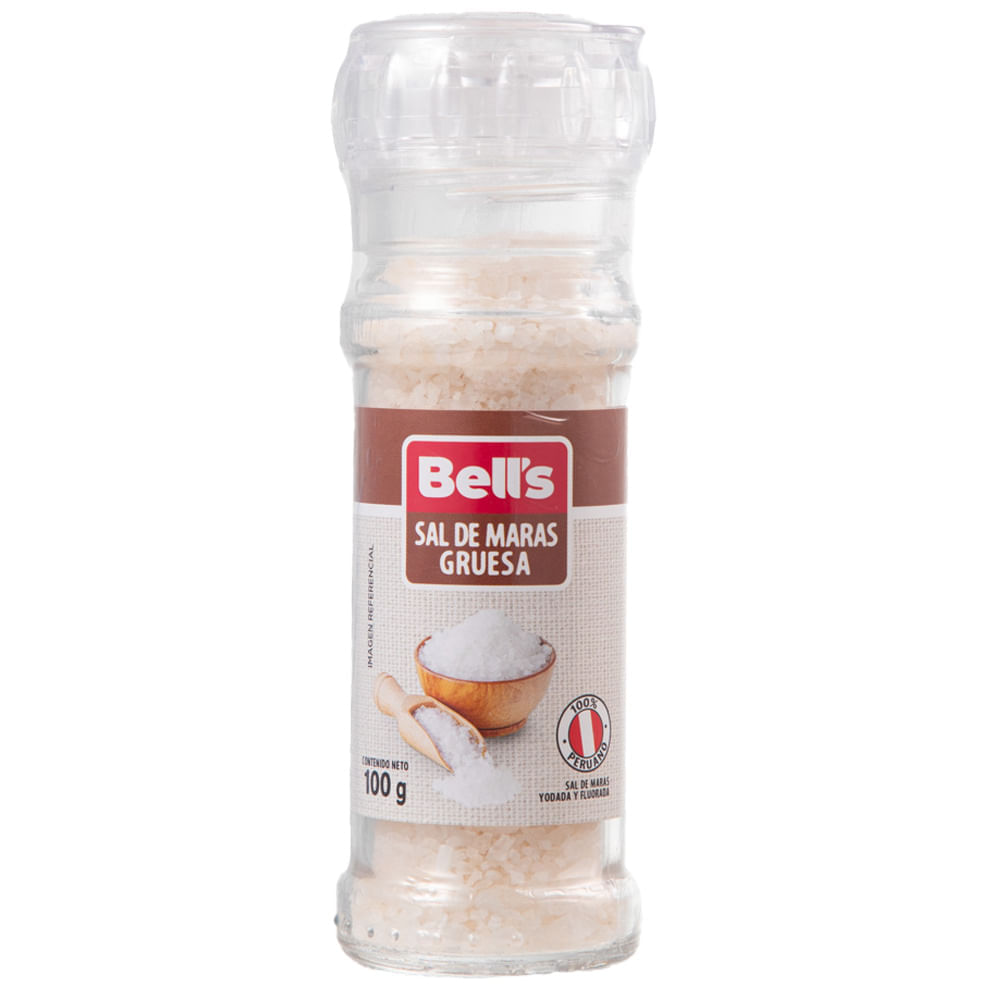 Sal de Maras Gruesa BELL'S Frasco 100g