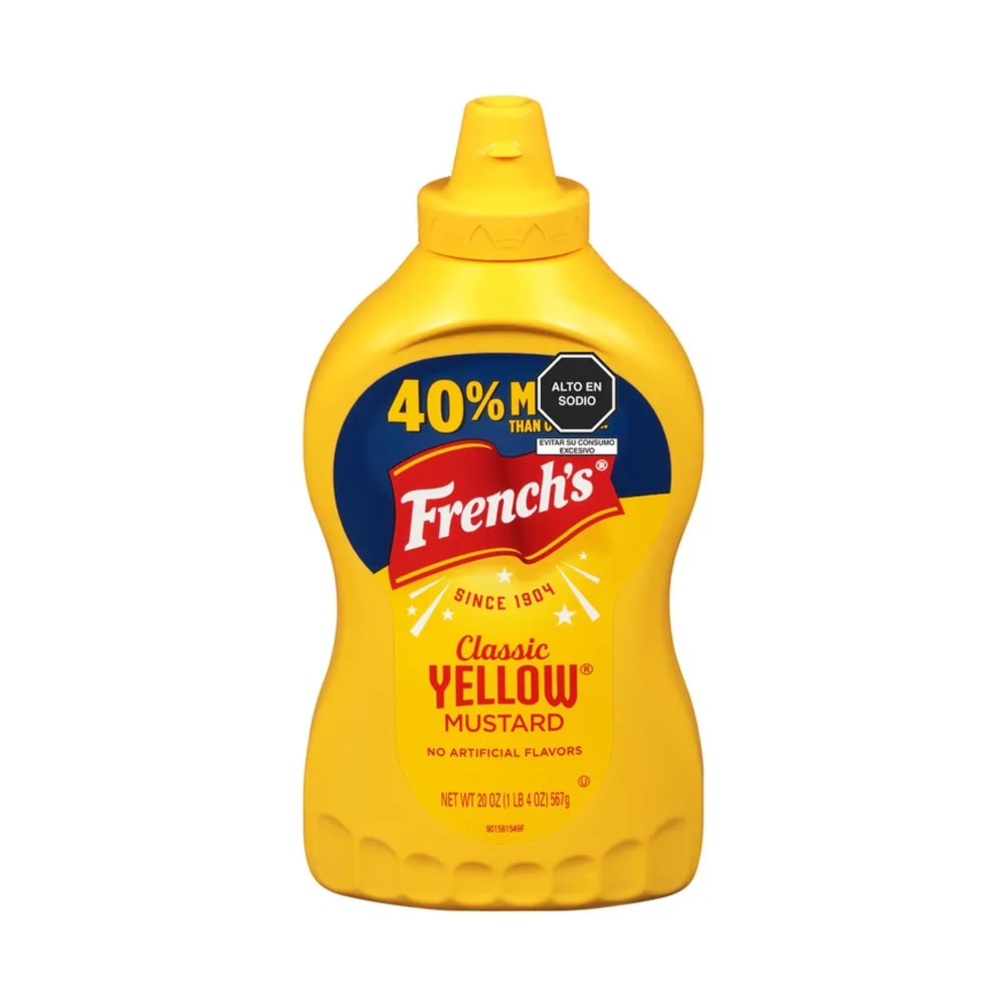 Salsa Honey Classic Mustard FRENCHS Yellos Frasco 576g