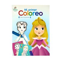Libro Mi primer coloreo Princesas DISTRIBUIDORA GRÁFICA