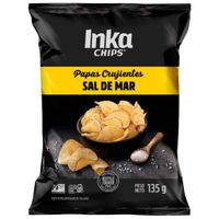 Papas INKA CHIPS con Sal de Mar Bolsa 135g PV