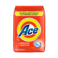 Detergente en Polvo ACE Limpieza Completa Bolsa 4Kg
