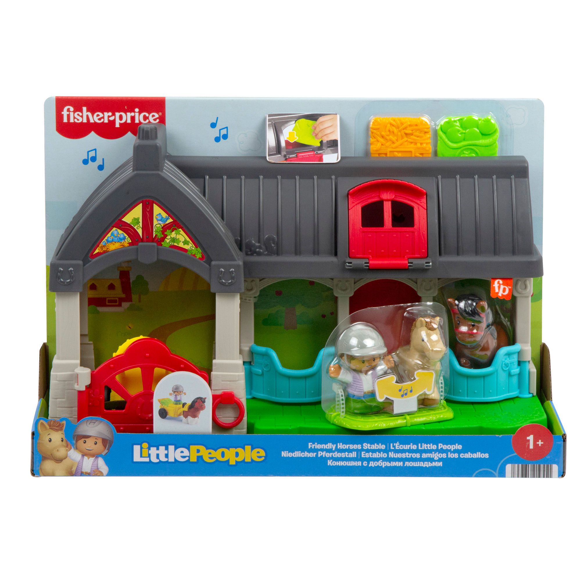 Establo LITTLE PEOPLE HWR84 x1 unidad