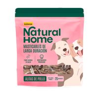 Alimento para Perros Masticable alitas de pollo NATURAL HOME 25 unidades