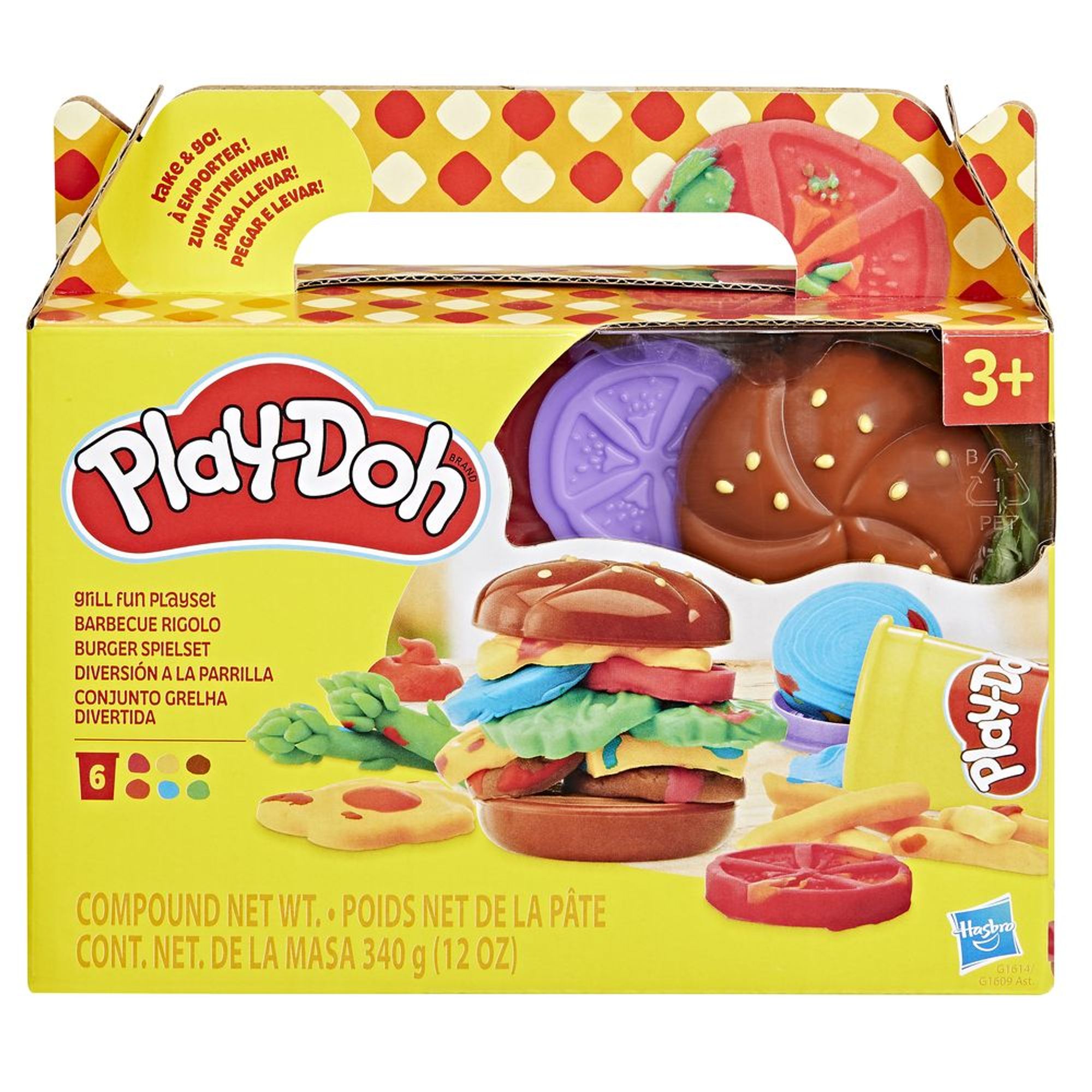 Playset parrilla Grill Compound PLAY DOH