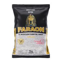Arroz Blanco FARAON Extra Añejo Negro Bolsa 5Kg